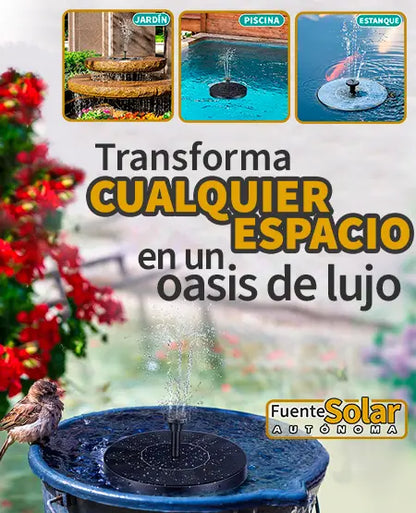 Fuente con Energía Solar EvoZen®