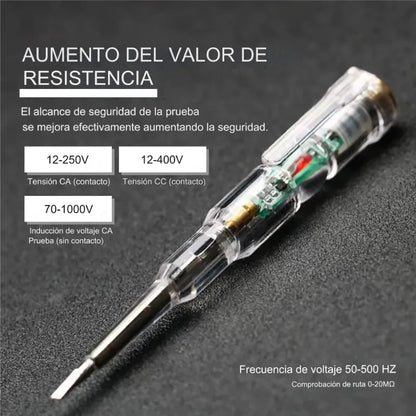 Evolumi - El Mejor tester eléctrico  2 en 1.