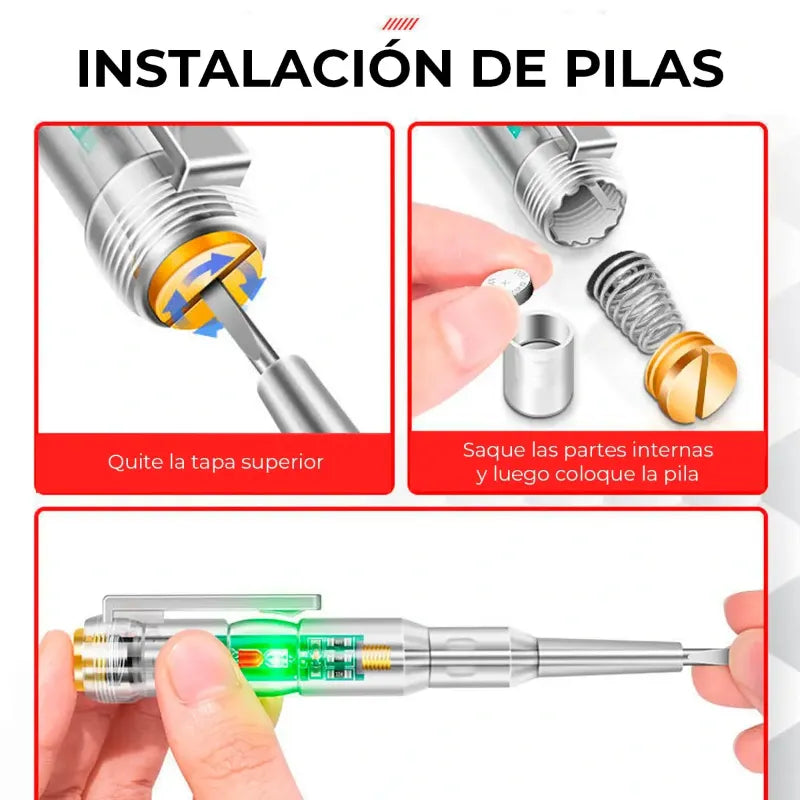 Evolumi - El Mejor tester eléctrico  2 en 1.