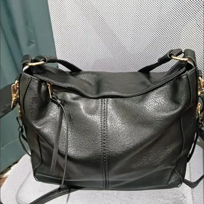 Bolso Hobo de cuero de lujo + Cartera GRATIS