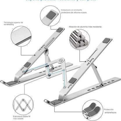 SkiStand - ¡La base de laptops qué mejora tu espacio de trabajo!