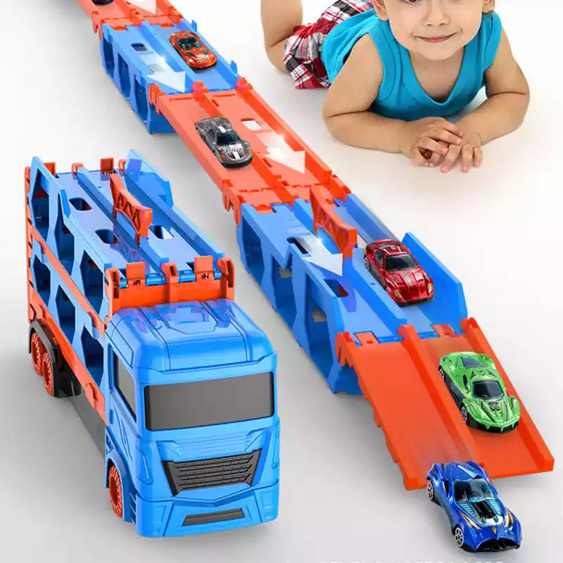 TurboTruck: Camión Teledirigido para Niños con 6 carros